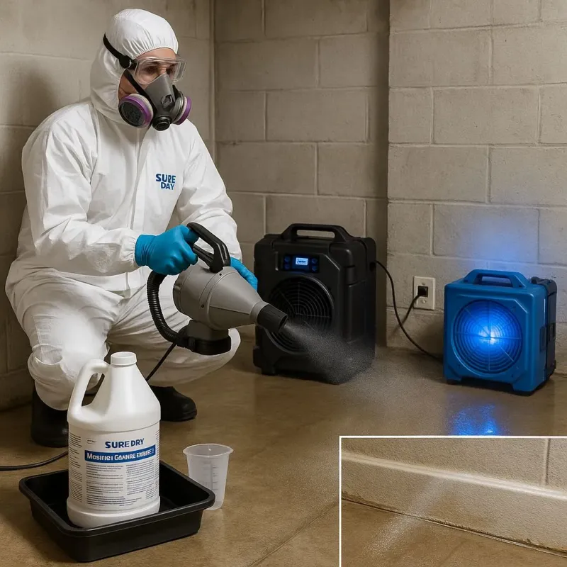 Sanitization and Odor Removal process in Texanna, OK