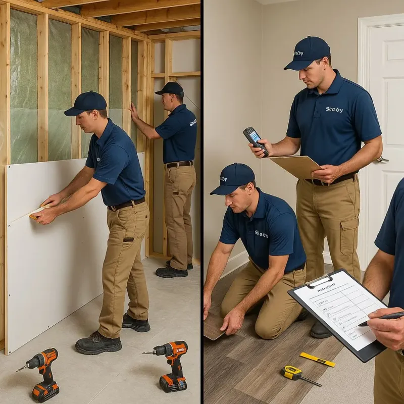 Repairs and Reconstruction process in Texanna, OK
