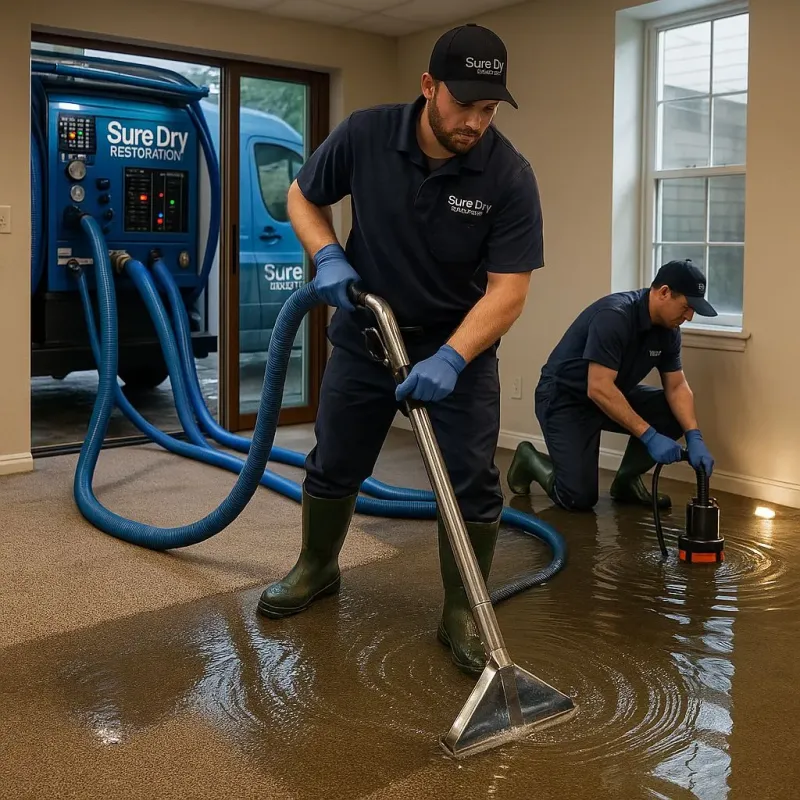 Water Extraction and Removal process in Texanna, OK